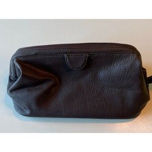 Vintage Christopher Hayes High End Soft Leather Men’s Travel Toiletry Bag Korea